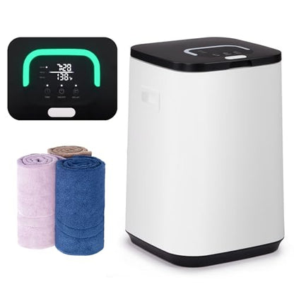 Towel Warmers for Bathroom - Smart Towel Warmer Bucket with Timer & Delay Start, 3 Heating Modes & LED Touchscreen - Towel Heater for Towels, Blankets, Robes, Spa (14L) - size: 14L