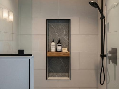 Ardex TLT 503 Vapor-Resistant XPS Foam Waterproof Shower Niche 16"x28" | Prefabricated, Lightweight - with Alkali Resistant Fiberglass Mesh, Adjustable Shelf - for Tiled Shower Surrounds - style: TLT 503-16 Inch x 28 Inch