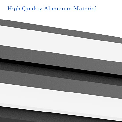 Ralbay Modern LED Black Vanity Light 24inch 24W Frosted Aluminum LED Matte Black Vanity Light for Bathroom Lighting Fixtures White Light 6000K - color: Black, size: 24 inch