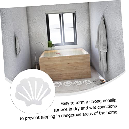 VALICLUD 12pcs Slip Adhesive Tape Shower Floor Non Slip Stickers Bath Safety Strips Tape for Bathroom Kitchen