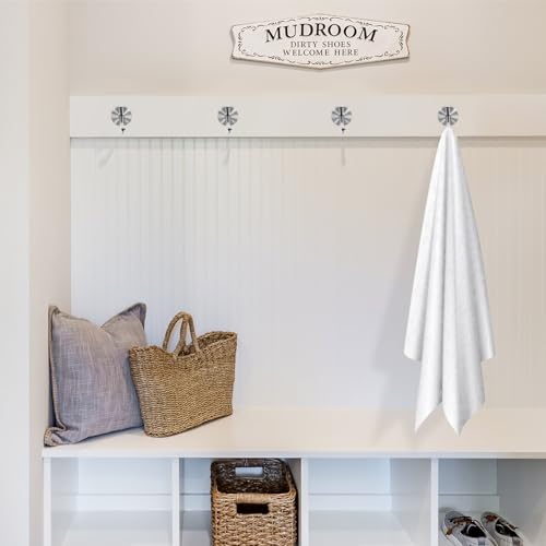 uxcell 4Pcs 2 Inch Coat Hooks, Stainless Steel Long Nose Wall Mount Hook, Robe Towel Hangers with Screws for Livingroom Bathroom Closets and Wardrobe, Silver Tone - color: Silver Tone, size: 2 Inch