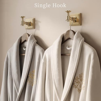Champagne Bronze Bathroom Accessories Set, 5 Piece Bathroom Towel Holder Set, SUS304 Stainless Steel 24" Towel Bar, Towel Rack Set for Bathroom, Bathroom Hardware Set Wall Mounted - color: Champagne Bronze