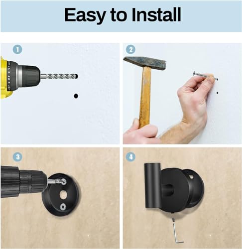 Kruodop Towel Hooks for Bathroom,4 Packs Wall Mount Towel Holder,Black Matte Wall Robe Hook,Stainless Steel Heavy Duty Door Hanger Towel Hook for Kitchen, Bedroom,Hotel,Pool,Coats - Silver - color: 4pcs silver