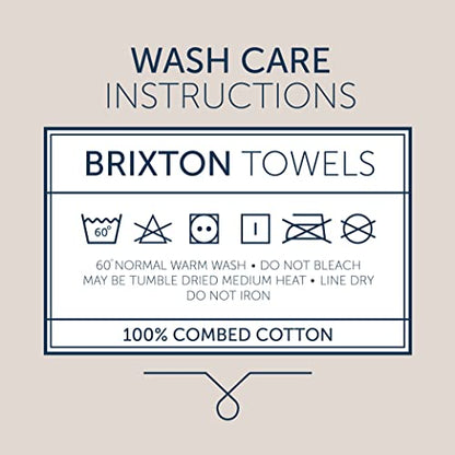 Christy Brixton 4 Piece Towel Set | Emerald Green | 100% Cotton | Ultra Soft | Super Absorbent | 600GSM | 2 Bath Towels 2 Hand Towels - color: Emerald, size: 2 Hand 2 Bath Set