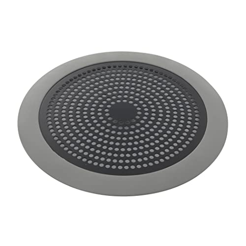 Danco 11085 Shower Drain Strainer, 5-3/4 inch, Matte Black - color: Matte Black, size: Round [Pack of 1], style: Shower
