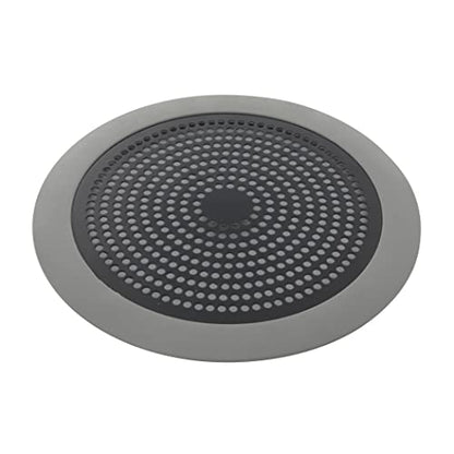 Danco 11085 Shower Drain Strainer, 5-3/4 inch, Matte Black - color: Matte Black, size: Round [Pack of 1], style: Shower