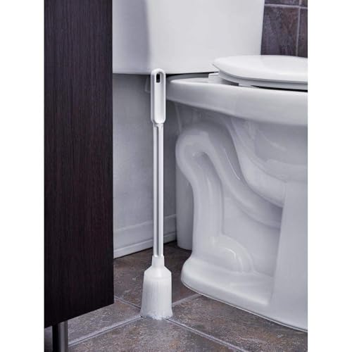 Fuller Brush Toilet Bowl Cleaner Brush – Antimicrobial Toilet Swab with Soft Non-Scratch Head, Long Handle, Deep Cleaning Under Rim (Pack of 2) - size: 2 Pack