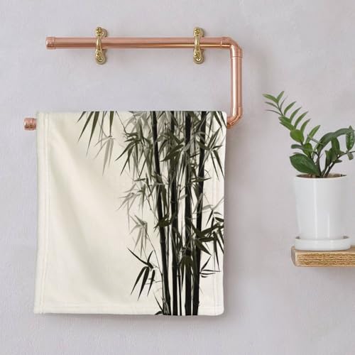 Asian Bamboo Coral Fleece Towels,Beach Towel Fluffy Super Absorbant Soft & Comfortable,Bath Towel for Sport,Yoga,SPA,Fitness