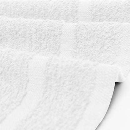 Avalon Towels White Washcloths Bulk Pack of 36 (12x12 inches) - 100% Cotton Washcloths & Face Towels - Highly Absorbent & Soft Wash Cloths for Showering, Wash Rags for Body & Face Cloths - color: White