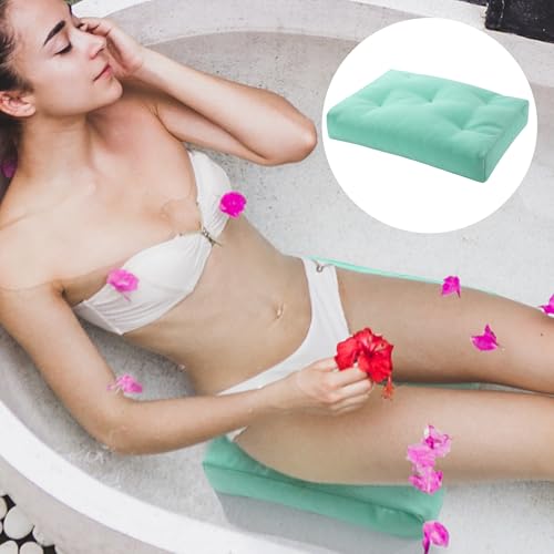 Bath Seat Pillow for Bathtub, Bathtub Seat Cushion For Tub with Non-Slip Suction Cups, Spa Pillow Shower Seat Cushion Bath Tub Cushion For Soaking Tub in Bathroom