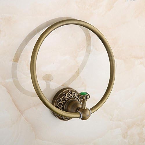 Wall Mounted Towel Ring/Towel Holder,Solid Brass Construction, Antique Bronze Finish,Bathroom Accessories