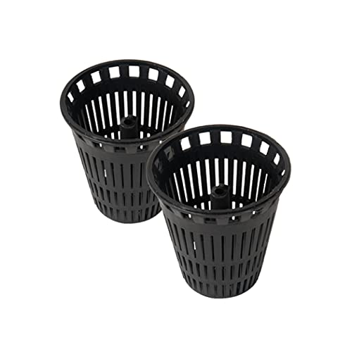 Square Shower Hair Catcher with Replacement Baskets, Shower Drain Protector in Matte Black