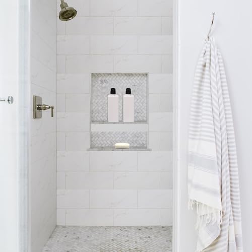 Tile Ready Shower Niche 12"x16" Inner Size,Embedded Size 13"x17",Depth 4" | Niche for Shower Wall,Waterproof and Ready-to-Tile Recessed Showers Shelf Niche Box for Bathroom Remodel/Storage/Organization - size: Inner 12"x16"/Outer 16"x20"