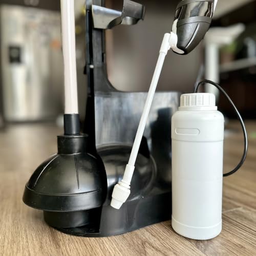 Schoon: Plunger with self-cleaning mechanism. Disinfect your plunger and your bathroom.