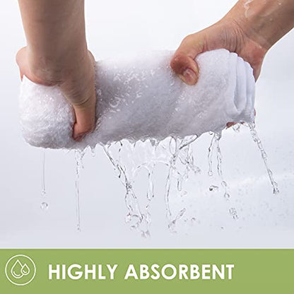 Large Bath Towels for Body, Sensitive,for Adult Kids Baby Luxury Hotel Spa Gym Super Soft Highly Absorbent Bathroom Towels 30" x 54",1 Pack White