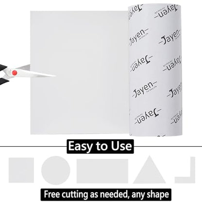 Non Slip Self Adhesive Silicone Cuttable Furniture Pads - 5x40 inch | widely used, functionality, easy to use - color: 5x40 White