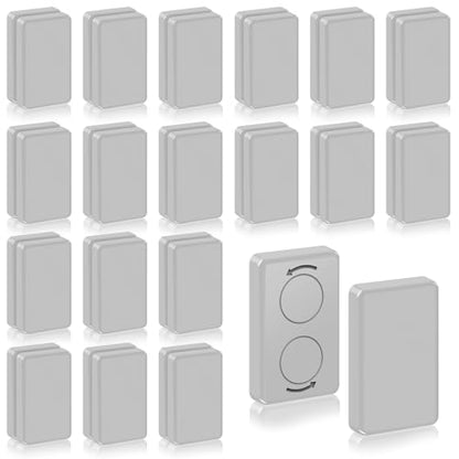 Phoncoo 36pcs Outdoor Curtain Weights, Plastic Wrapped Magnetic Drapery Weights, Waterproof Heavy Duty Curtain Magnets for Heavy Wind, Outside Curtain, Shower Curtain, Tablecloth, Flag (Grey) - color: Grey-36pcs