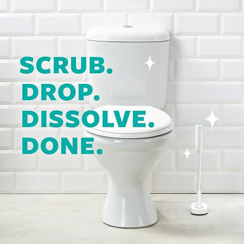 Scotch-Brite Scrub & Drop Toilet Cleaning System Refills, Dissolvable Toilet Bowl Cleaner Scrub Pad Tablets, 6 Disposable Refills - size: 1 Count (Pack of 6), style: 6 Dissolvable Tablet Refills