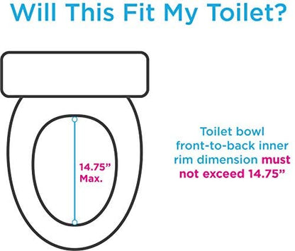 NOVA Toilet Seat Riser with Arms – Adds 5” Height, Raised Toilet Seat with ON/Off Front Lock, Adjustable & Removable Padded Arms (17.75”–20”), 300 lb Capacity, Safety Aid for Seniors - style: With Arm