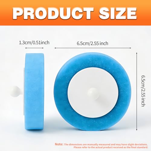SOPAMI Disposable Toilet Brush and Holder Set with 16 Refills for Bathroom | Disposable Toilet Cleaning System,Toilet Wand Kit,Wall-Mounted or Floor-Standing Holder Toilet Cleaning Stick Touch Free