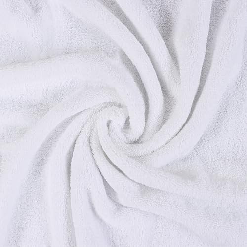 Utopia Towels Extra Large Bath Sheets, 2 Pack, 35x70 in, Cotton, White | Soft Lightweight Ring Spun Cotton Shower Towel Set - Highly Absorbent, Quick-Drying, Extra Large Bath Sheets, Durable - color: White