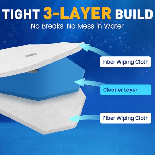 150 Pack Toilet Brush Refills, Disposable Toilet Cleaning Pads | Textured Toilet Scrubber Replacement Heads for Bathroom Cleaning, Designed for Everyday Household Use - size: 1 Count (Pack of 150)