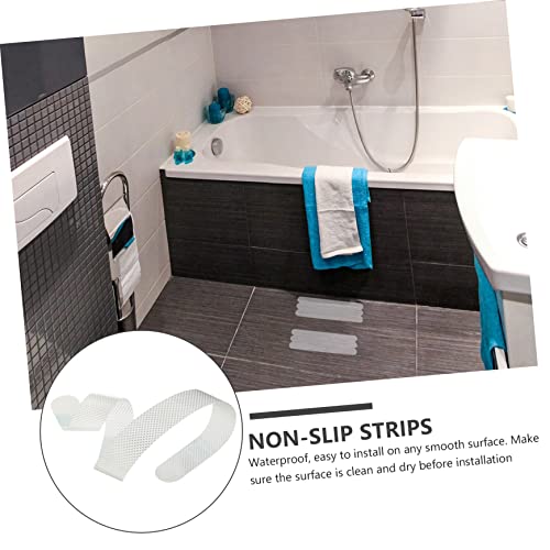 36pcs Anti-Slip Shower Tape 2cm x 38cm Waterproof Safety Strips for Bathtubs Floors and Stairs Adhesive Non-Slip Treads for Bathroom Use - size: 38X2cm