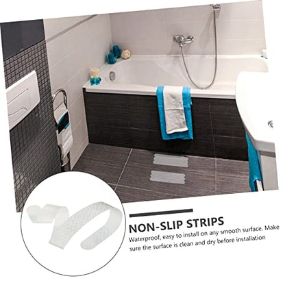 36pcs Anti-Slip Shower Tape 2cm x 38cm Waterproof Safety Strips for Bathtubs Floors and Stairs Adhesive Non-Slip Treads for Bathroom Use - size: 38X2cm