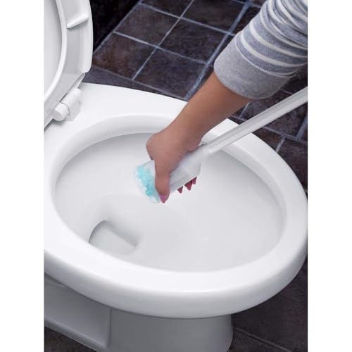 Fuller Brush Toilet Bowl Cleaner Brush – Antimicrobial Toilet Swab with Soft Non-Scratch Head, Long Handle, Deep Cleaning Under Rim (Pack of 2) - size: 2 Pack