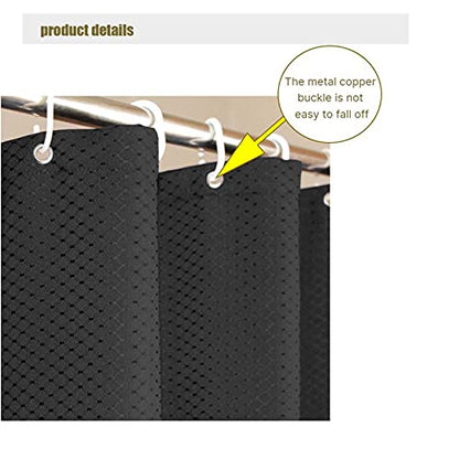 Shower Curtains, 72x72 Inches Waterproof Textured Washable Heavy Duty Fabric Shower Curtain,Minimalist Soft Cloth Chic Hotel Spa Quality Modern Shower Curtain for Bathtub Home Bathroom Farmhouse - color: B