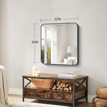 Koonmi Bathroom Wall Mirror,30x22 Inch Large Vanity Mirror for Over Sink - size: 30"L x 22"W