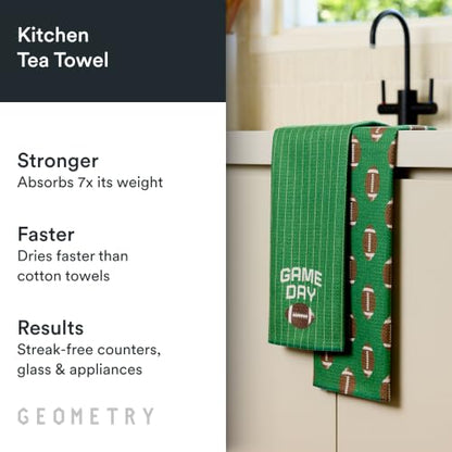 GEOMETRY Game Day - color: Game Day, style: Kitchen Towel - Double