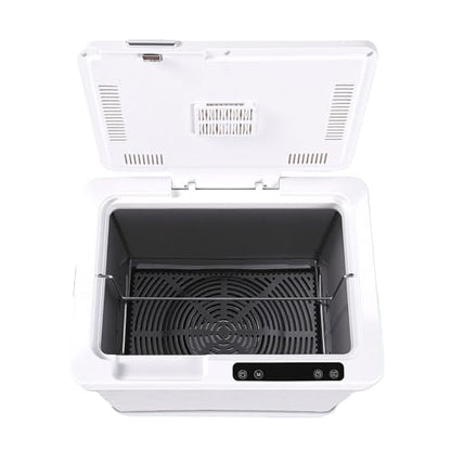 Fafeicy Towel Warmer Bucket Foldable 35L Towel Heater with Timer LED Display ABS Large Capacity 20 30 60 90 Min Heating Drying Mode for Home Spa Apartment Dorm (US Plug)