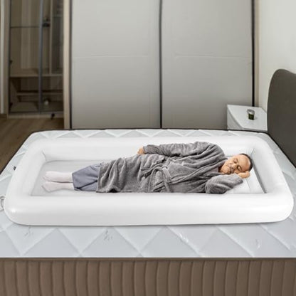 Medical Inflatable Bathtub Portable Bed Electric air Pump Water Bag air Cushion Next to The Bathtub Suitable for Disabled, Elderly, bedridden Patients, Elderly, Disabled People