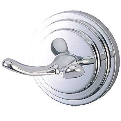 Kingston Brass BA2717C Milano Double Robe Hook, 2-5/8-Inch, Polished Chrome - color: Polished Chrome