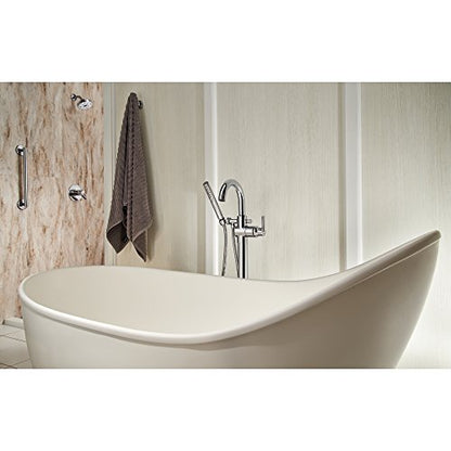Delta Faucet 41824 Contemporary Grab Bar, 24-Inch, Chrome - color: Polished Chrome, size: 24 Inch