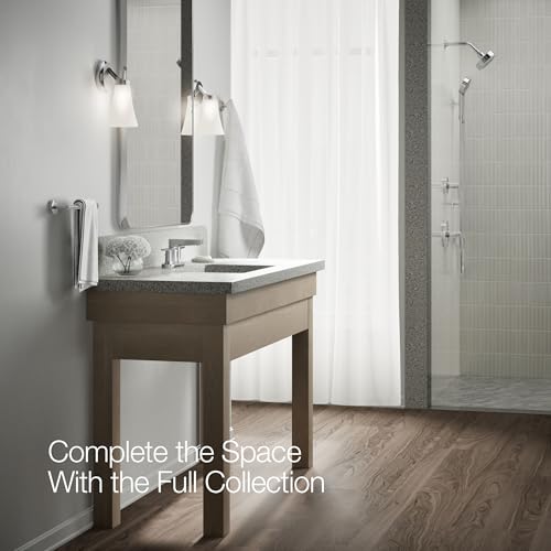 Kohler 97031-4-CP Taut® Centerset Bathroom Sink Faucet, 1.2 gpm, Polished Chrome - color: Polished Chrome