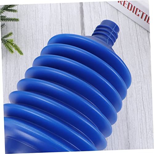High Pressure Bellow Plunger for Bathroom Plunger for Toilet Blockage Removal Blue