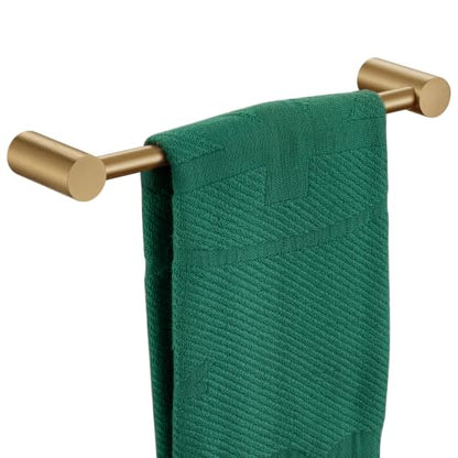 KOKOSIRI Bathroom Towel Holder 12-Inch Hand Towel Bars Wall Mounted Bathroom Hardware Accessories Champagne Bronze Stainless Steel, B4007CPG-L12 - color: Champagne Bronze, size: 12-Inch