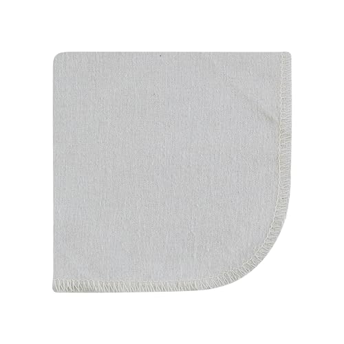 Hudson Baby Unisex Baby Flannel Cotton Poly Washcloths, Animal Adventure 12 Pack, One Size - color: Animal Adventure 12 Pack