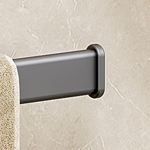 180° Swivel Towel Rack, Thicken 1-4 Arm Towel Bar, No Drill Towel Rack, Space Saving Wall Mounted Towel Holder with Hook, Swing Out Towel Hanger for Bathroom Kitchen Use (2 Arm) - color: 2 Arm