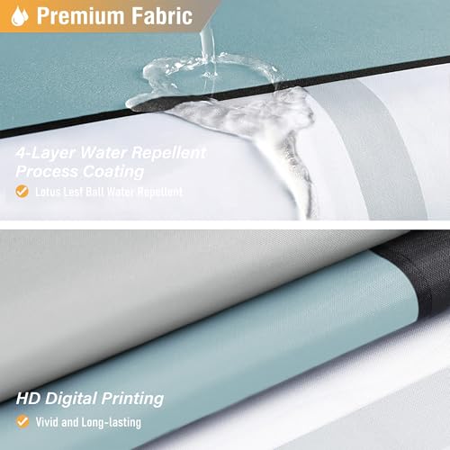 60x72 Stall Geometric Waterproof Fabric Shower Curtain Set, Fog Blue | Narrow Long, Premium Polyester, Weighted Hem, 10 Plastic Hook, Vibrant Color, Wrinkle-resistant, Quick-Dry, Machine Washable - color: Fog Blue, size: 60"W x 72"L (Pack of 1)