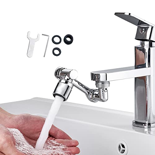 1080° Faucet Extender For Bathroom Sink, Rotating Faucet Extender Aerator, Swivel Faucet Attachment, 1080 Degree Rotatable Faucet Aerator (Single-Mode) - color: Single-Mode
