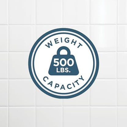 Franklin Brass Voisin (1-Pack) 18' ADA Grab Bar Bathtub Handle Safety Grip in Bright Stainless Steel 1-1/4' diameter Wall Mount Shower Handicap VOI5918-BS - size: 18 Inch