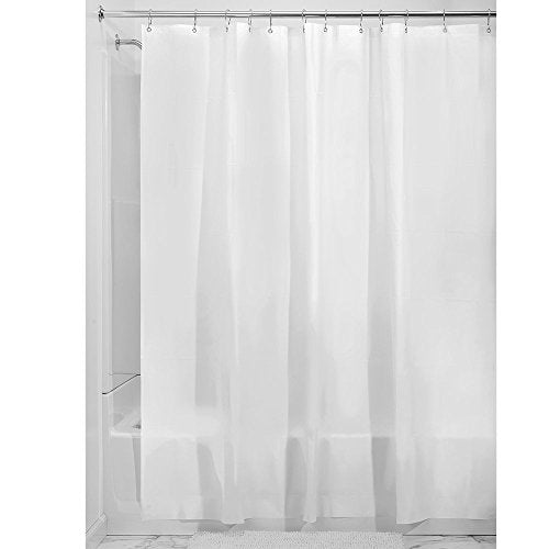InterDesign EVA Shower Liner, 108" x 72", Frost - color: Frost, style: 108 x 78