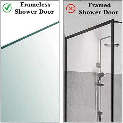 Linkidea 2 Pack Over Shower Door Towel Hook, Double Side Bathroom Towel Hooks with Non-Slip Sponge Pad, Bath Hook for Frameless Glass Doors, Black - color: Black