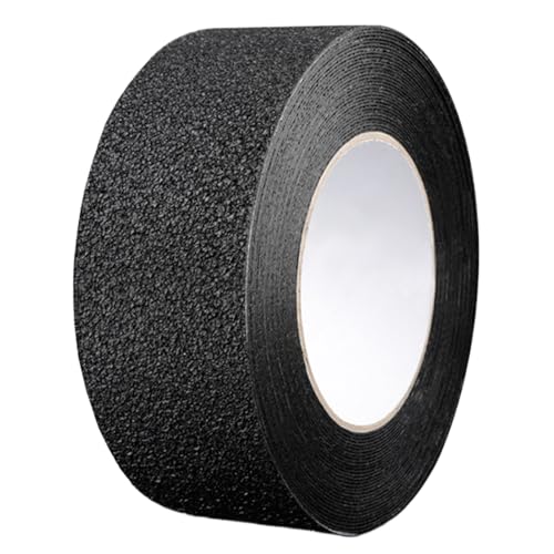 Non Slip Tape Non Skid Waterproof Adhesive Safety | Safety Tape for Home, Bathroom, Kitchen, Floor, Outdoor, Public Restroom, Pool, Entrance, Aisle - size: Black Q pattern 2.5cm*5m