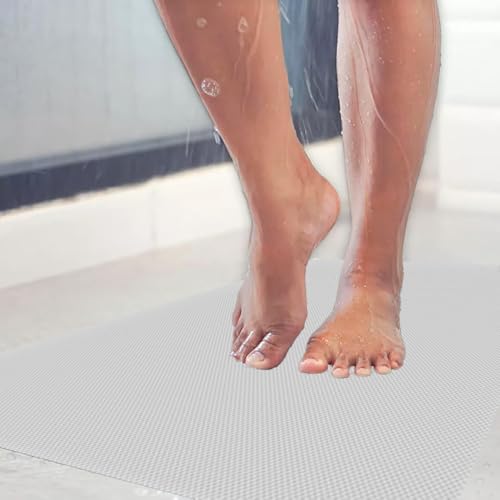 Kahuna Grip™ Non-Slip Peel and Stick Bath & Shower Mat - Clear (16x35) - size: 35" x 16" (Rectangular)