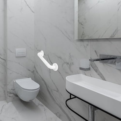 Non-Slip Bathroom Grab Bar Handrail for Bathtub and Toilet, Multi-Function Safety Shower Handle Textured Grip, Elderly and Disabled Support Aid for Fall Prevention
