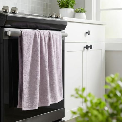 REDKISS 2-Pack Luxury Hand Towels, 16x32 Inch 450G 100% Cotton, Purple Quick-Dry Bathroom & Kitchen Towels, Super Soft and Highly Absorbent - color: Purple, size: hand towel set of 2